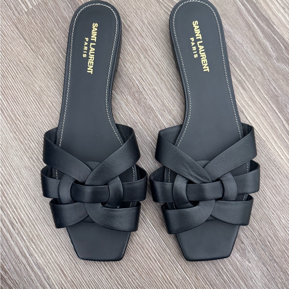 Saint Laurent Tribute Sandals